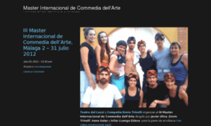 Commediadellartemalaga.com thumbnail