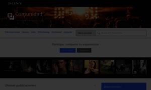 Community.sony.es thumbnail