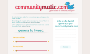 Communitymatic.com thumbnail