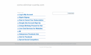 Como-eliminar-cuenta.com thumbnail