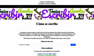 Como-se-escribe.org.es thumbnail