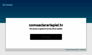 Comoaclararlapiel.tv thumbnail