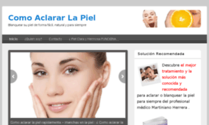 Comoaclararpiel.net thumbnail
