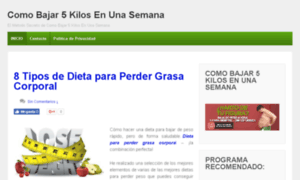 Comobajar5kilosenunasemana.net thumbnail