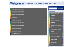 Comobajarlapresionalta.com thumbnail