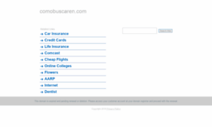 Comobuscaren.com thumbnail