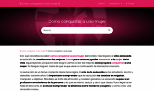Comoconquistaraunamujer.com thumbnail