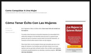 Comoconquistaraunamujerx.com thumbnail