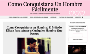 Comoconquistaraunhombrefacilmente.info thumbnail