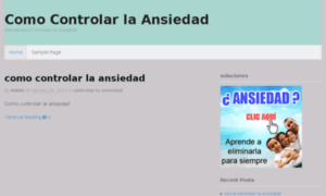 Comocontrolarlaansiedad.info thumbnail