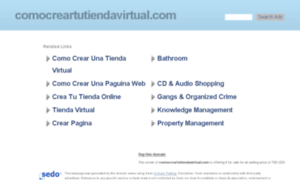 Comocreartutiendavirtual.com thumbnail
