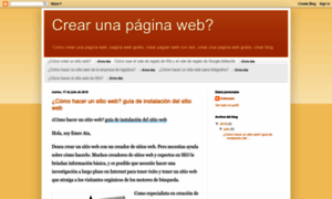 Comocrearunapaginawebgratiswix.blogspot.com thumbnail