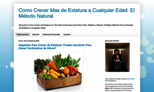 Comocrecermasdeestaturahoy.blogspot.mx thumbnail