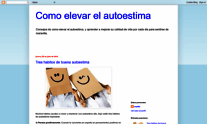 Comoelevarelautoestima.blogspot.com thumbnail
