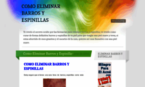 Comoeliminarbarrosyespinillas.wordpress.com thumbnail