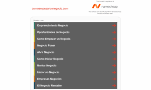 Comoempezarunnegocio.com thumbnail