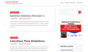 Comoesladiabetes.com thumbnail