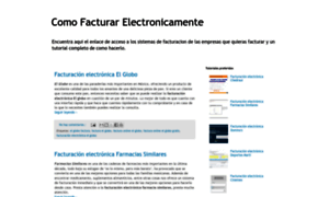 Comofacturarelectronicamente.blogspot.mx thumbnail