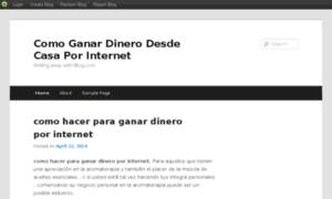 Comoganardinerodesdecasaporinternet.blog.com thumbnail