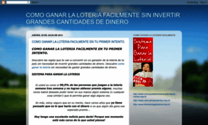 Comoganarlaloteriafacilmente.blogspot.mx thumbnail