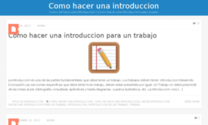 Comohacerunaintroduccion.com thumbnail