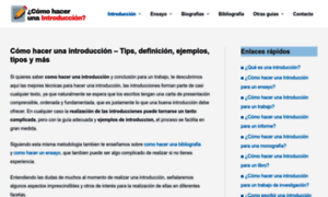 Comohacerunaintroduccion.org thumbnail