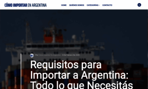 Comoimportarenargentina.com.ar thumbnail