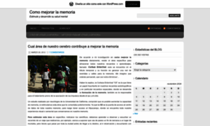 Comomejorarlamemoria.wordpress.com thumbnail