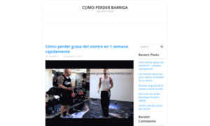 Comoperderbarrigas.com thumbnail