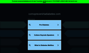 Comoprevenirladiabetes.com thumbnail