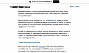 Comopuedotrabajardesdecasa.wordpress.com thumbnail
