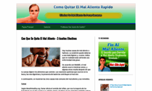 Comoquitarelmalalientorapido.blogspot.mx thumbnail