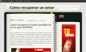 Comorecuperarunamor.blog.com thumbnail