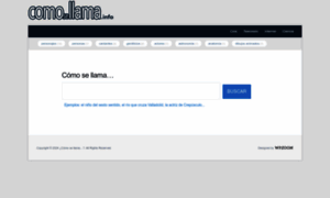 Comosellama.info thumbnail