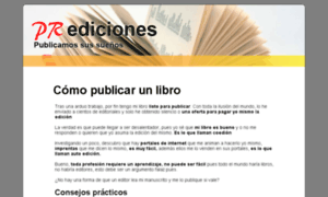 Comosepublicaunlibro.publicarunlibro.info thumbnail