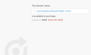 Comoserunbuenlider.com thumbnail