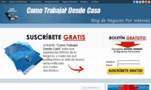 Comotrabajardesdecasa.com thumbnail