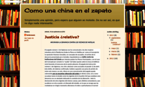 Comounachinaenelzapato.blogspot.com.es thumbnail