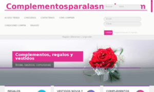 Complementosparalasnovias.com thumbnail