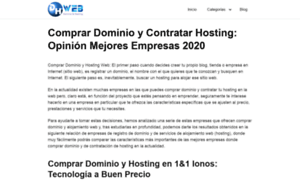 Comprardominioyhostingweb.com thumbnail