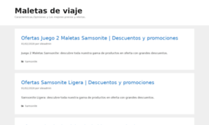 Comprarmaletasdeviaje.com thumbnail