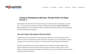 Comprarmosquitera.com thumbnail
