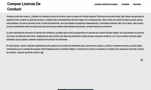 Comprarunalicenciadeconducir.com thumbnail