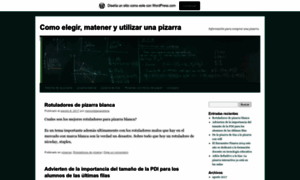 Comprarunapizarra.wordpress.com thumbnail