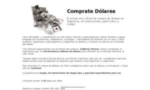 Compratedolares.com.ar thumbnail