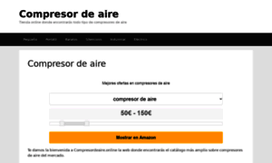 Compresordeaire.online thumbnail