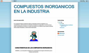 Compuestos-inorganicos.blogspot.com.es thumbnail