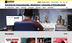 Comunicacion.umh.es thumbnail