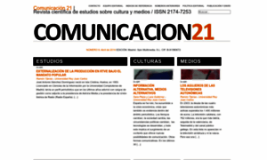 Comunicacion21.com thumbnail