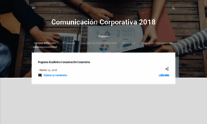 Comunicacioncorporativa2018.blogspot.mx thumbnail